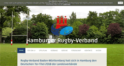Desktop Screenshot of hamburg-rugby.de